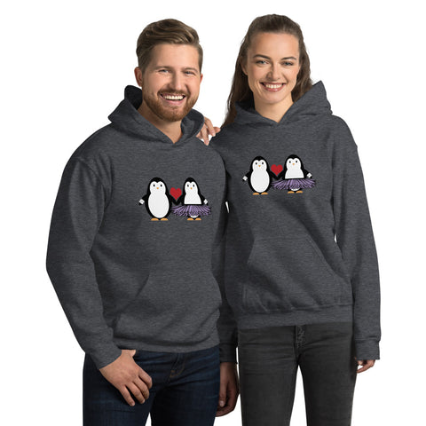 Penguin Couple Hoodie