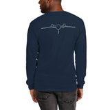 Inverted Plane Long Sleeve Shirt